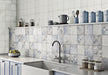 LA PLATERA KUBE ANTIK BLUE 45x45 Porcelánico Esmaltado