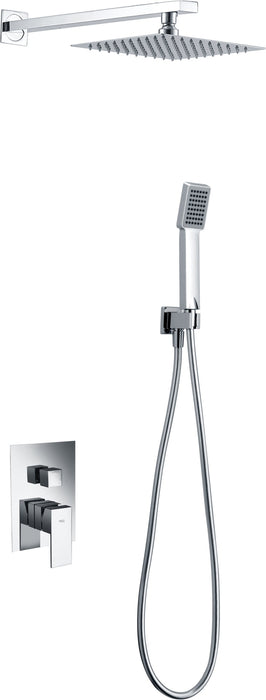 IMEX GPE006 DUBLIN Conjunto de Ducha Empotrado Monomando Cromo