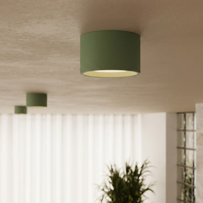 SOLLUX SL.2462 Plafón MODO 1 verde oliva Gx53