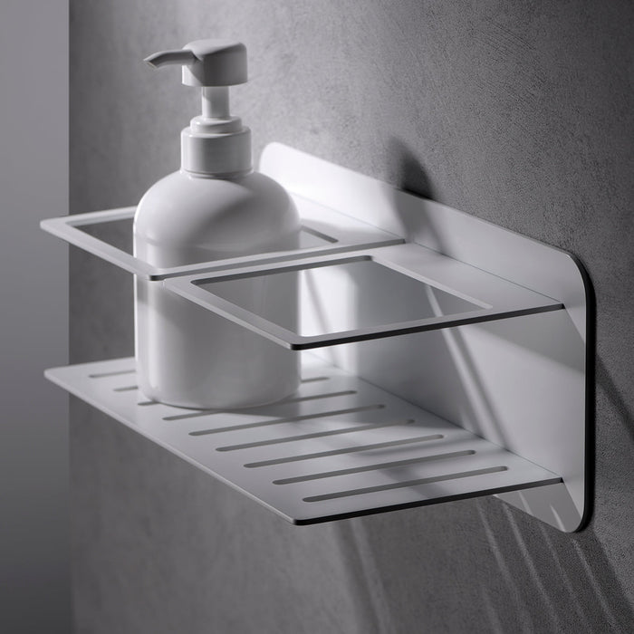 IMEX ADI011/BL IMAN Jabonera Frontal Blanco Mate