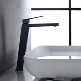 IMEX BDAR025-3NG ART Grifo de Lavabo Alto Negro Mate