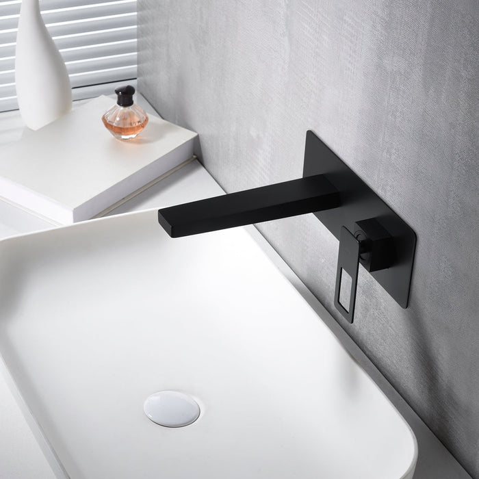 IMEX BDC032-4NG SUECIA Grifo de Lavabo Empotrado Negro Mate