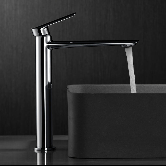 IMEX BDG040-3 URAL Grifo de Lavabo Alto Cromo