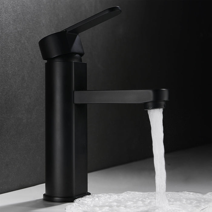 IMEX BDR001-1NG ROMA Grifo de Lavabo Negro Mate