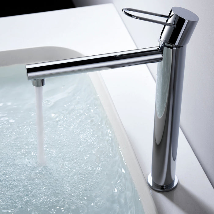 IMEX BDY027-3 MILOS Grifo de Lavabo Alto Cromo