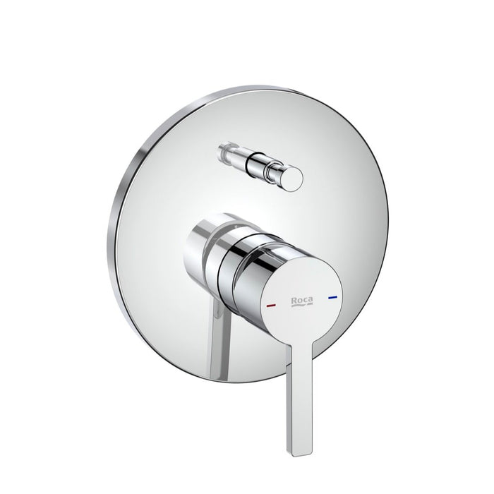 ROCA A5A0B96C00 NAIA Grifo Monomando Baño/Ducha Empotrado Cromo