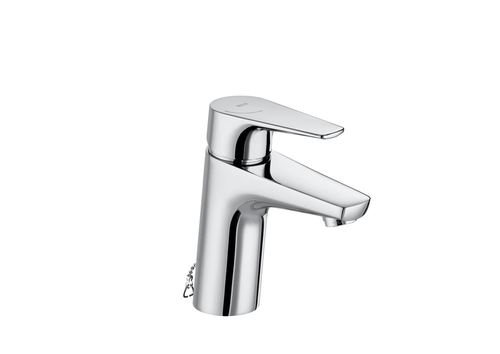 ROCA A5A3190C00 ATLAS Grifo Monomando Lavabo con Cadenilla Cromo