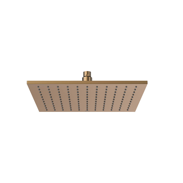 ROCA A5B4050RG0 RAINDREAM Rociador Cuadrado Techo o Pared 300x300 Color Oro Rosa