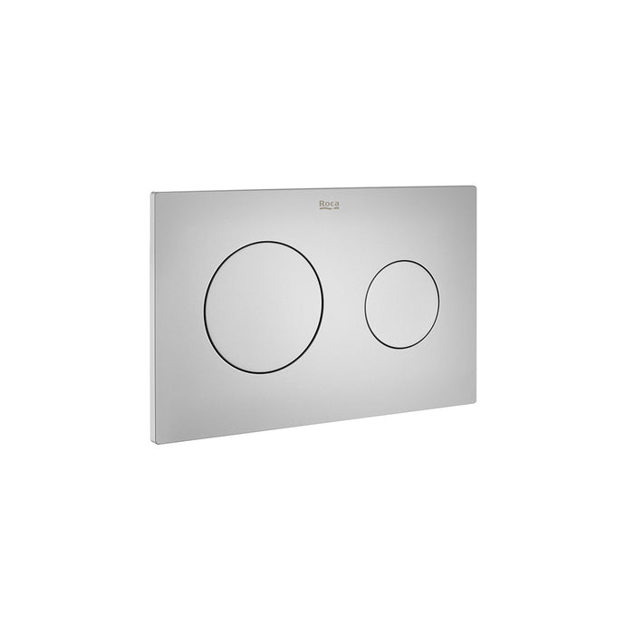 ROCA A890189002 PL10 ONE DUAL Placa de Accionamiento Lacado Gris Posterior a 2021
