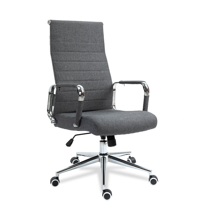 FURNITURE STYLE FS618GO ADARA Silla de Oficina Textil Color Gris Oscuro