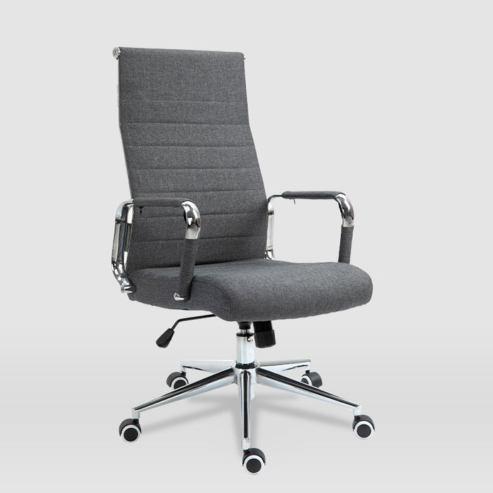 FURNITURE STYLE FS618GO ADARA Silla de Oficina Textil Color Gris Oscuro
