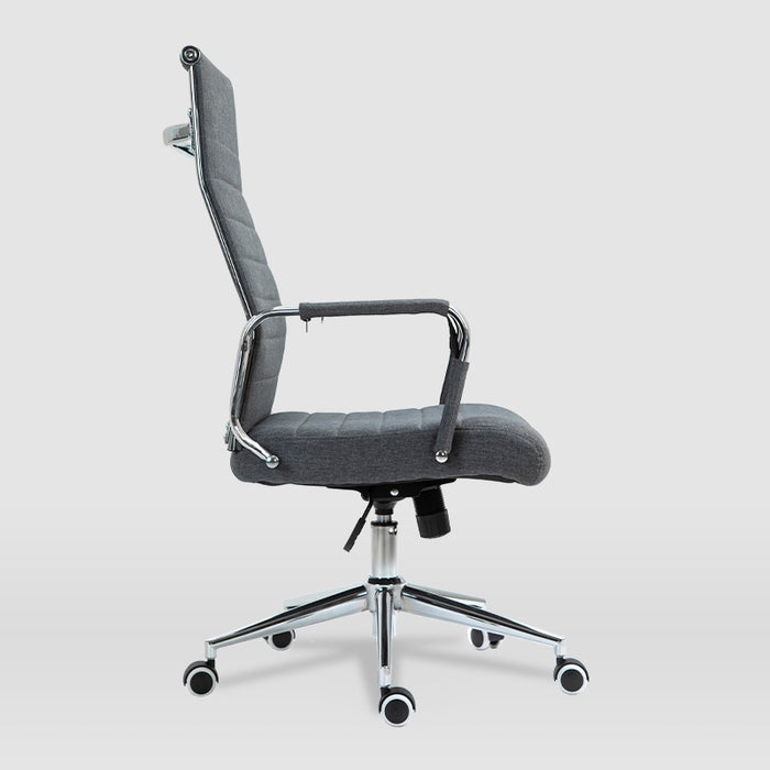 FURNITURE STYLE FS618GO ADARA Silla de Oficina Textil Color Gris Oscuro