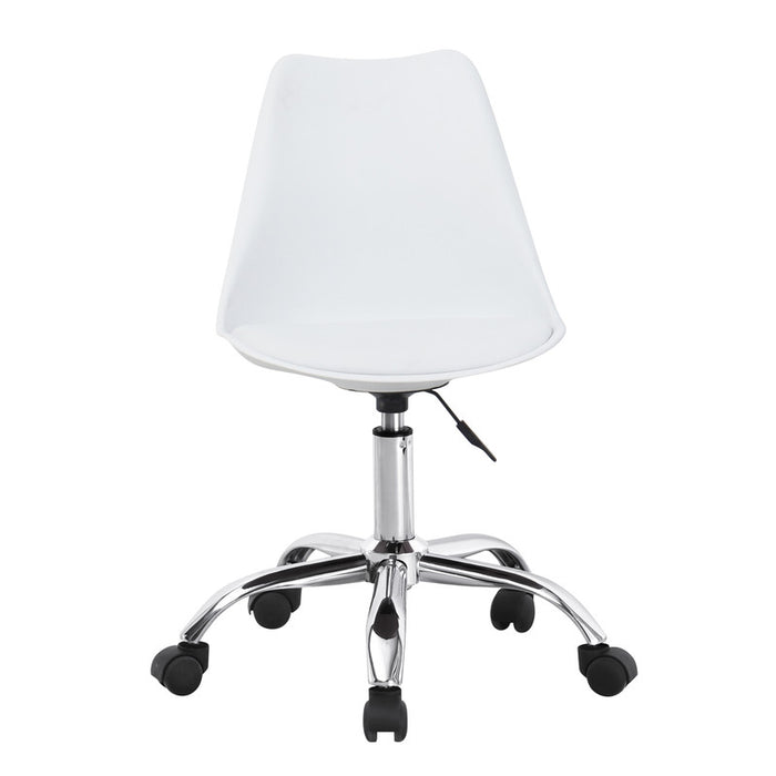 FURNITURE STYLE FS002CBL ADRIANA Silla de Estudio ABS - PU Color Blanco