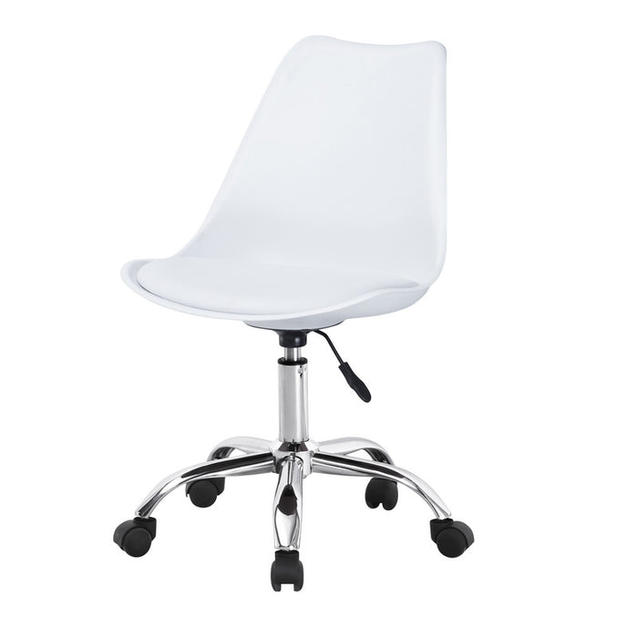 FURNITURE STYLE FS002CBL ADRIANA Silla de Estudio ABS - PU Color Blanco