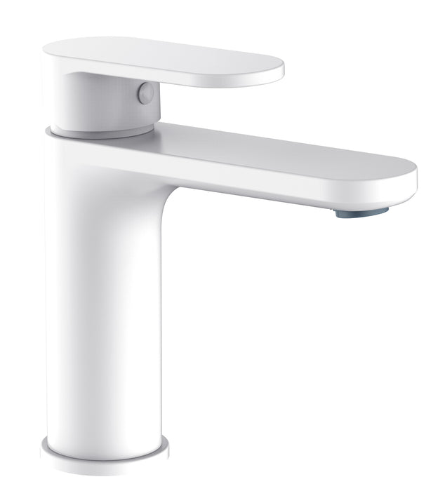 LLUVIBATH AU40121 AURA Grifo Lavabo Blanco Mate