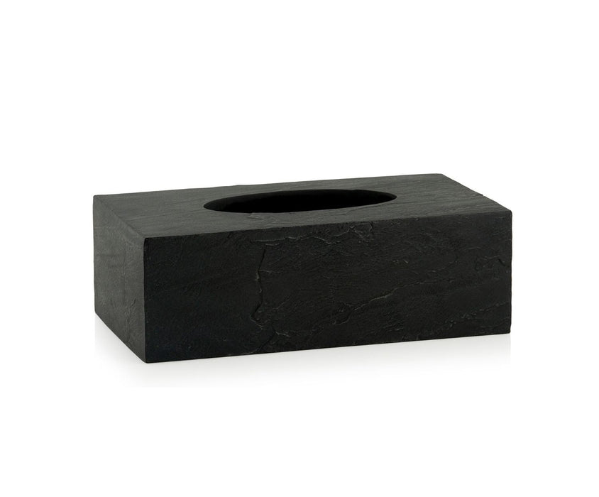 ANDREA HOUSE BA70117 Caja Para Pañuelos De Pizarra Moderna Negra