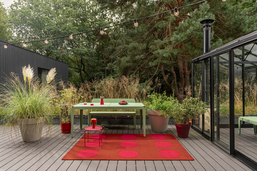 Brink & Campman Habitat Festival Dots Red 495800 Outdoor Rug