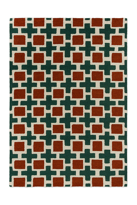 Scion Hatch Rust 124903 Rug