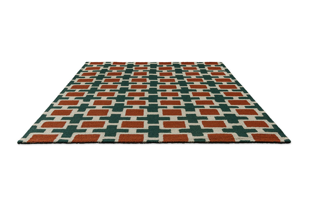 Scion Hatch Rust 124903 Rug