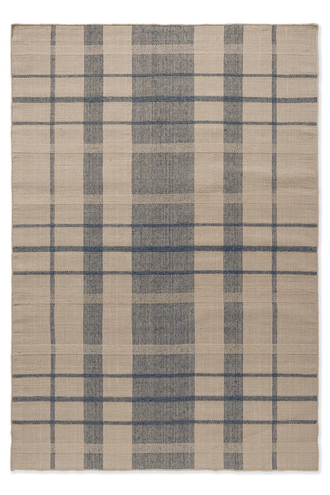 Brink & Campman Zona Denim Check 497408 Outdoor Rug