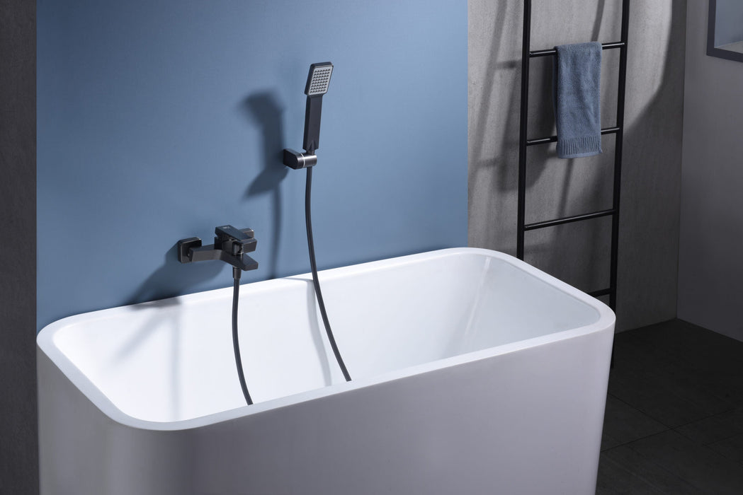 IMEX BDAR025-4BGM ART Kit Baño / Ducha Monomando Black Gun Metal