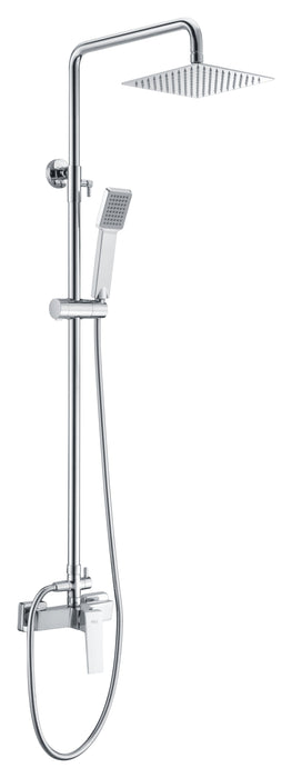 IMEX BDAR025 ART Grifo Monomando Conjunto de Ducha Telescópico Cromo