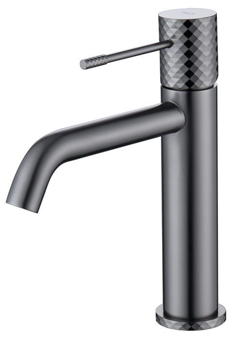 IMEX BDG053-1BGM GÉNOVA Monomando Lavabo Black Gun Metal
