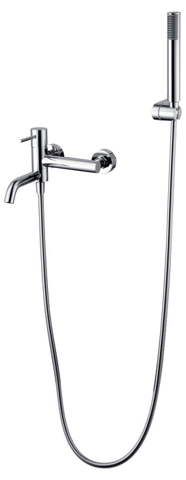IMEX BDM039-4 MONZA Kit Monomando Grifo Baño/Ducha Cromo