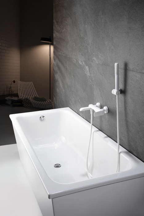 IMEX BDR031-4BL DINAMARCA Kit Baño/Ducha Monomando Dinamarca Blanco Mate