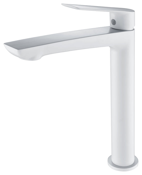 IMEX BDX023-3BL LUXOR Grifo de Lavabo Alto Blanco Mate