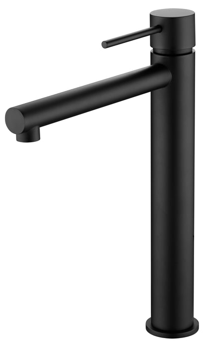 IMEX BDYS045-3NG MILOS STICK Grifo de Lavabo Alto Negro Mate