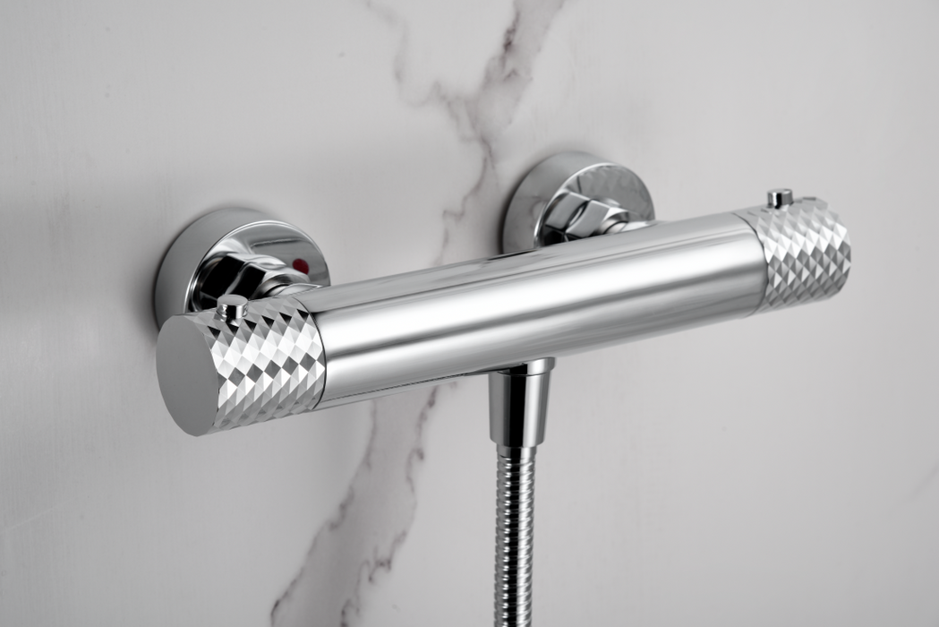 IMEX BTG053-5 GÉNOVA Grifo Ducha Termostático Cromo