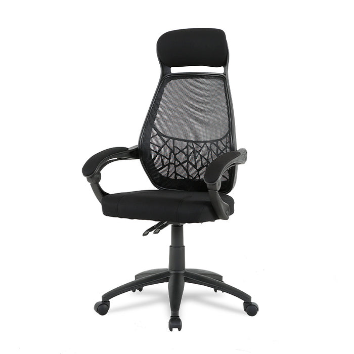 FURNITURE STYLE FS1169NG ÉRIKA Silla de Oficina Textil/nylon Color Negro
