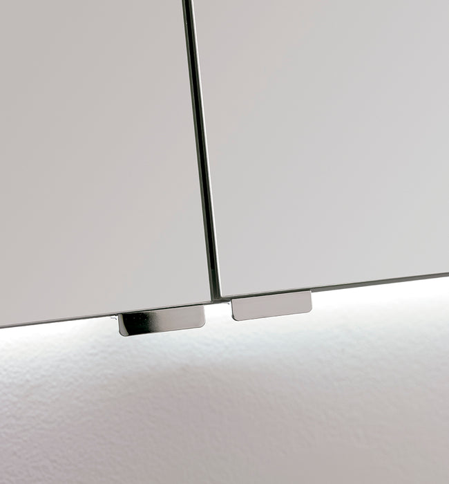 ROYO APOLO Camerino LED con Espejo 3 Puertas Blanco Brillo