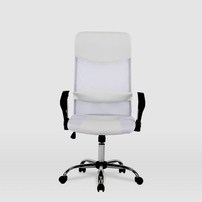 FURNITURE STYLE FS139CBL DAFNE Silla de Oficina Imitación Piel Color Blanco