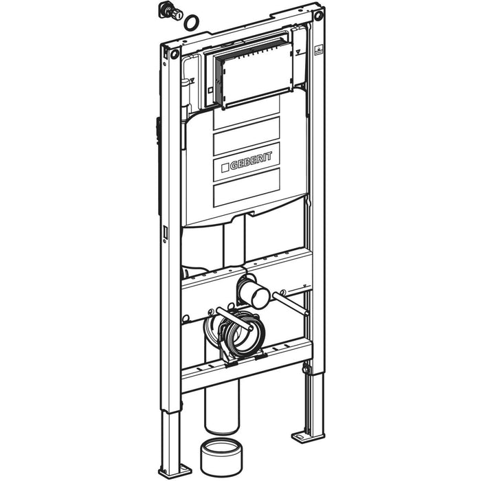 GEBERIT 111.374.00.5 DUOFIX Bastidor con Cisterna Empotrada SIGMA 12 cm