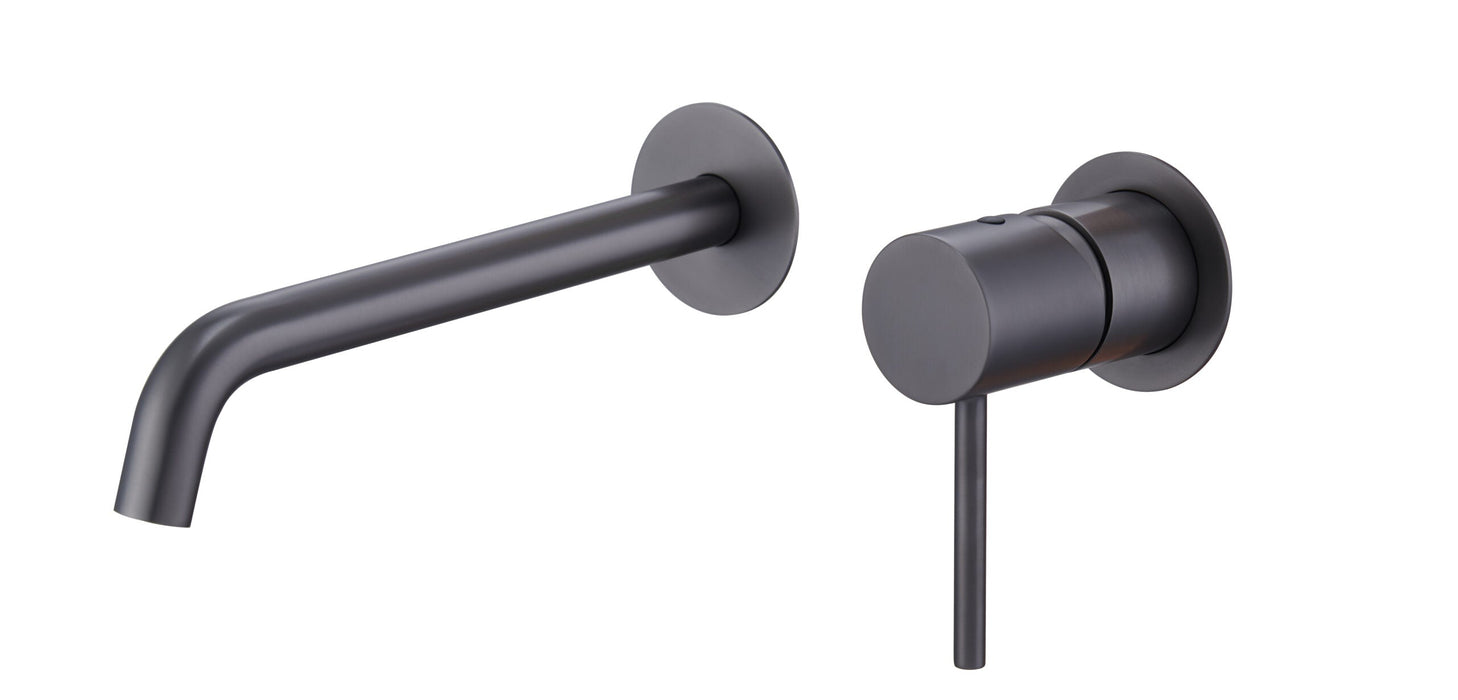 IMEX GLM039/BGM MONZA Grifo Monomando Lavabo Empotrado Black Gun Metal