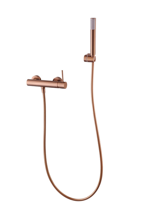 IMEX BDM039-5ORC MONZA Grifo Monomando Para Ducha Oro Rosa Cepillado