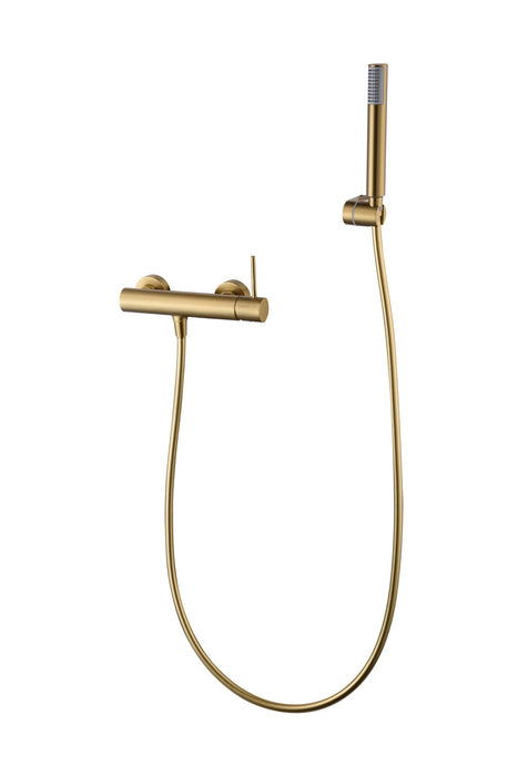 IMEX BDM039-5OC MONZA Grifo Monomando Para Ducha Oro Cepillado