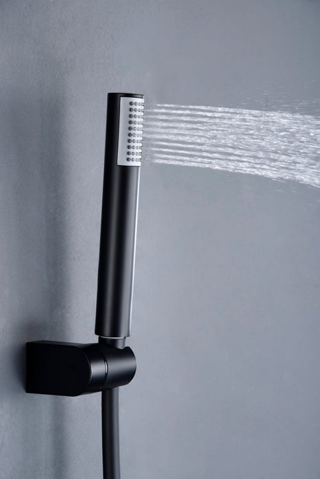 IMEX BDM039-5NG MONZA Grifo Monomando Para Ducha Negro Mate