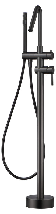 IMEX BBECO1/BGM CORCEGA Grifo Monomando de Bañera Exenta Black Gun Metal