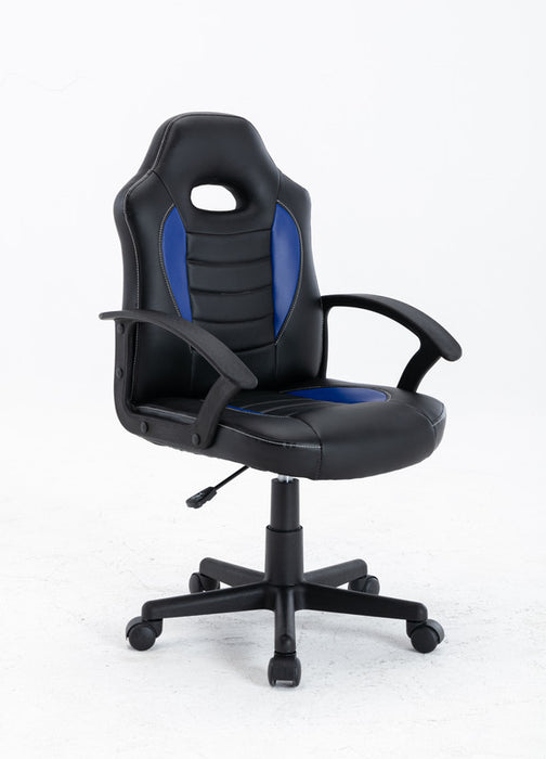 FURNITURE STYLE FS805NGAZ ZOE Silla Gaming Imitación Piel-Textil Color Negro/Azul