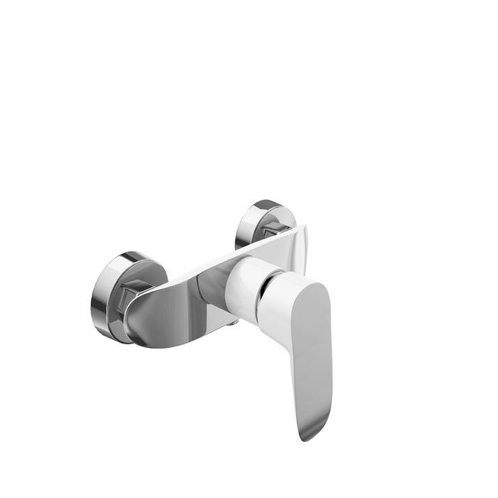 LLUVIBATH DN10301 DANN Grifo Ducha Monomando Blanco/Cromo