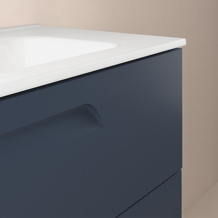 ROYO VITALE Mueble de Baño con Lavabo ENZO 3 Cajones Azul Marino
