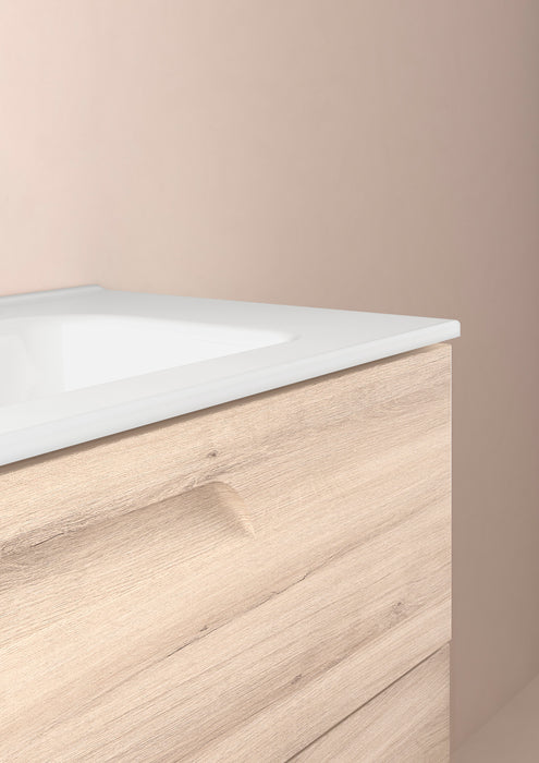 ROYO C0072609 VITALE Mueble de Baño con Lavabo 120 cm Beige Nature