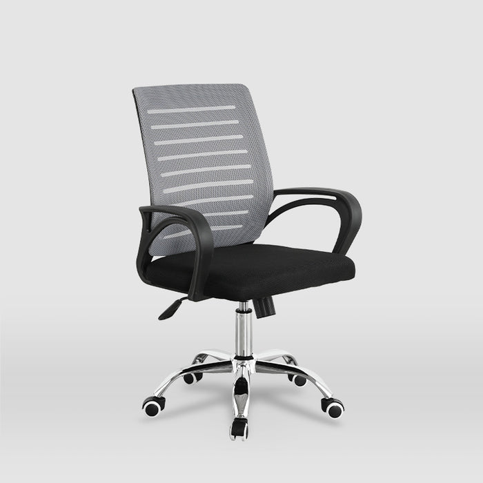 FURNITURE STYLE FS1845GR EMMA Silla de Estudio Textil Color Gris