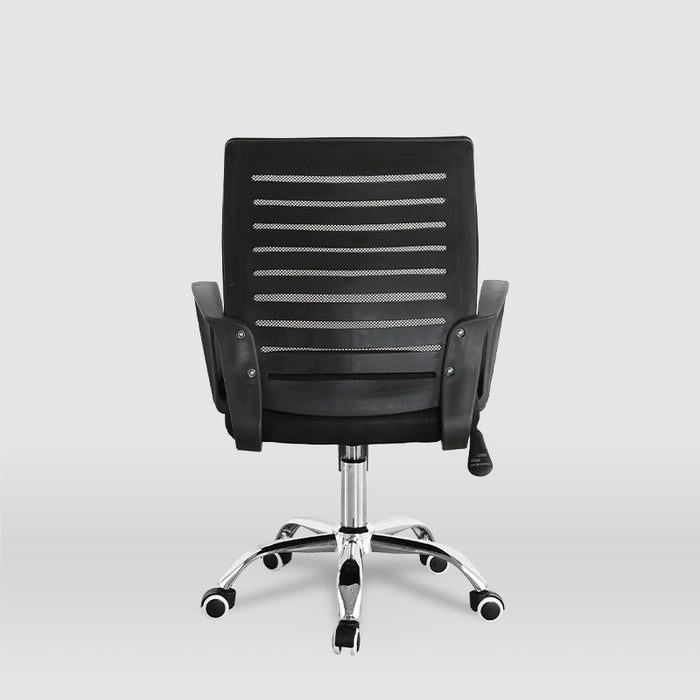 FURNITURE STYLE FS1845NG EMMA Silla de Estudio Textil Color Negro