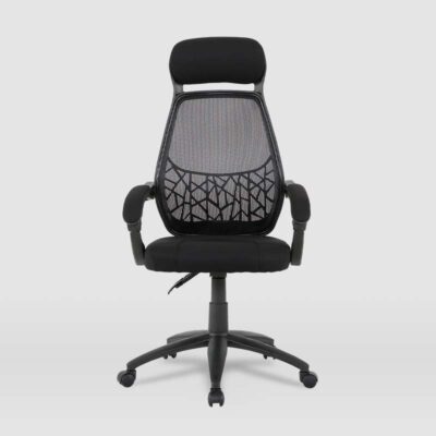 FURNITURE STYLE FS1169NG ÉRIKA Silla de Oficina Textil/nylon Color Negro