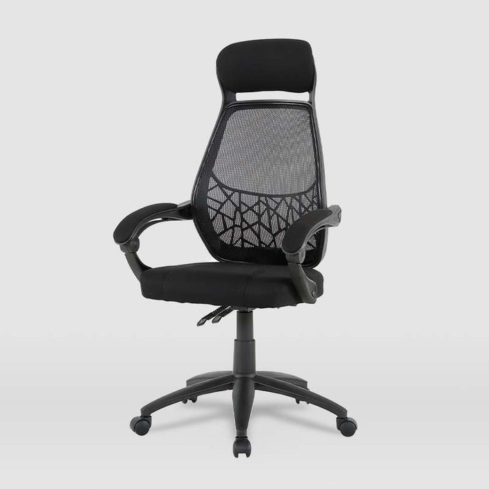 FURNITURE STYLE FS1169NG ÉRIKA Silla de Oficina Textil/nylon Color Negro