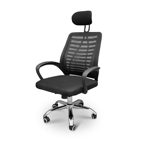 FURNITURE STYLE FSC04NG ESTHER Silla de Estudio Textil Color Negro